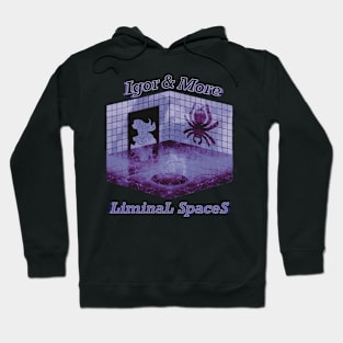 Igor & More Tarantula Liminal Spaces Purple Hoodie